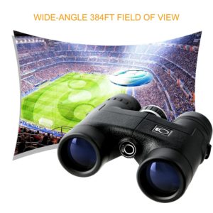 K&F Concept® 8X32 Fernglas auf Fussballstadionn