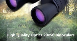 PYRUS Optik 20x50 Fernglas auf weissem Grund